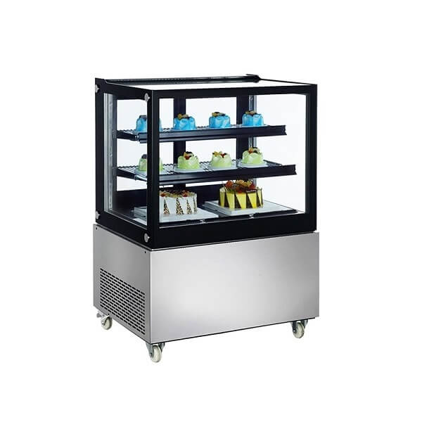 [RD2.1114] DISPLAY REFRIGERATOR, DOUBLE GLASS, SLIDING DOOR, LED LIGHTING