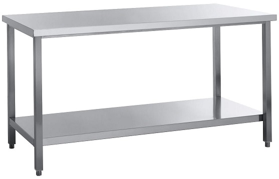 ÇALIŞMA TEZGAHI, TABAN RAFLI, SIRTLI