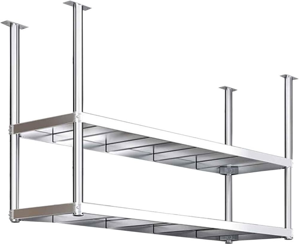 [SRT2.4011] SERVICE SHELF, SINGLE ROW, CEILING MOUNTED