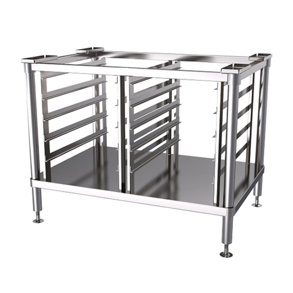 [COS.061] STAND FOR OVEN, WITH TRAY SLIDER