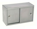 WALL CUPBOARD, MID SHELF, SLIDING DOORS
