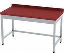 POLYETHYLEN TOP TABLE, W/O BOTTOM SHELF & BACKSPLASH